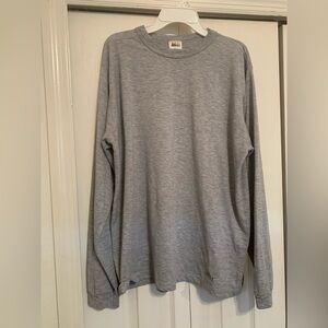 REI Men’s M Long Sleeve Heathered Gray Shirt